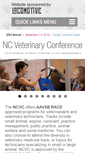 Mobile Screenshot of ncveterinaryconference.com